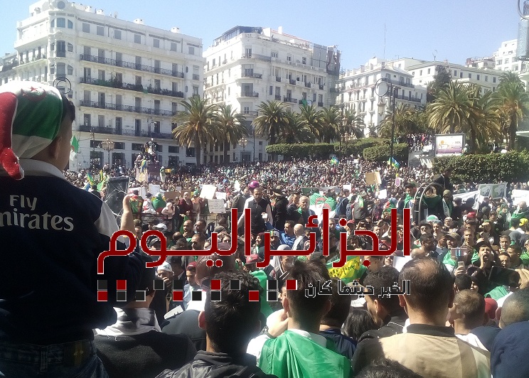 مسيرة العاصمة الجزائر ضد التمديد - الجمعة 15 مارس - صورة الجزائر اليوم